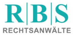 Kanzlei Logo RBS in Salzburg